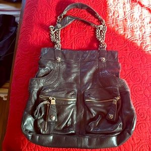 Beautiful leather handbag